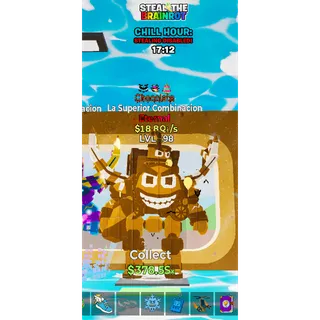 Chocolate La Superior Combinacion 18,8Qi/s - Fortnite: Steal the Brainrot