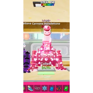 Lovely Cannone Maledettone 7,4Qi/s - Fortnite: Steal the Brainrot
