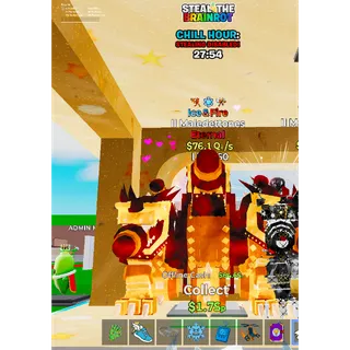 Ice Fire Il Maledettones 76,1Qi/s - Fortnite: Steal the Brainrot