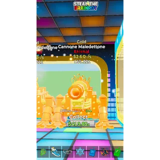 Gold Cannone Maledettone - Fortnite: Steal the Brainrot