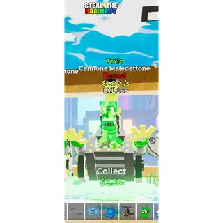 Toxic Cannone Maledettone 1,6Qi/s - Fortnite: Steal the Brainrot
