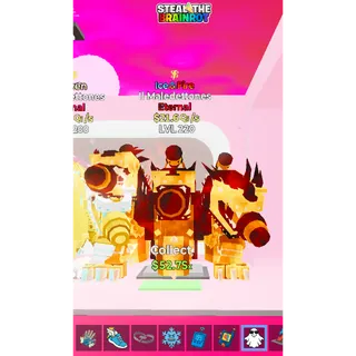 Ice Fire Il Maledettones 28,3Qi/s - Fortnite: Steal the Brainrot