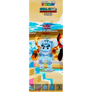 Ice Fire La Superior Combinacion 33,1Qi/s - Fortnite: Steal the Brainrot