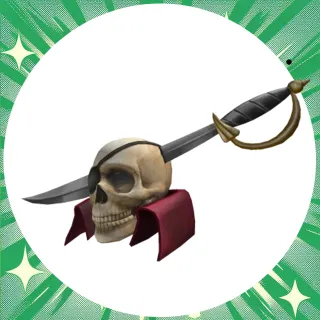 Impaled Pirate Skull Mask [🌏GLOBAL🌏]