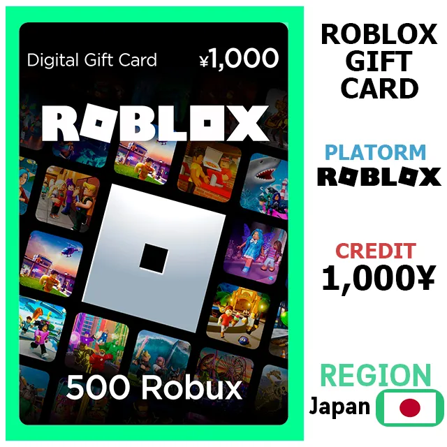1000 ¥ ROBLOX GIFT CARD JAPAN🌏 - その他 - Gameflip