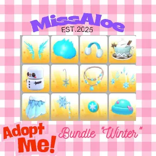 12 PCs Winter accessories! ❄️ || Adopt Me!