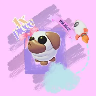 1X SNOWBALL PUG ADOPT ME