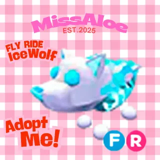 Fly Ride Ice Wolf || Adopt me!