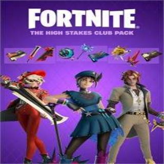 2XFortnite - The High Stakes Club Pack
