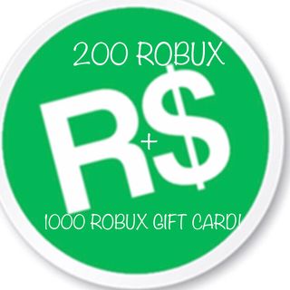 Bundle | 1K Robux Card+200 Robux - Vật Phẩm Ảo - Gameflip
