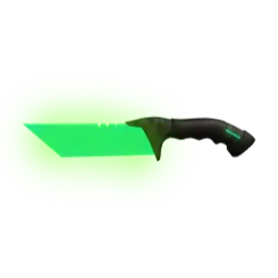 Ray gun knife
