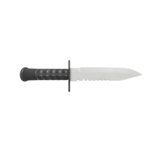Dual bayonets knife