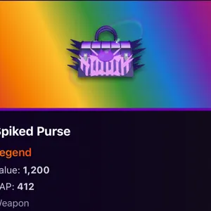 Baddies Spiked Purse