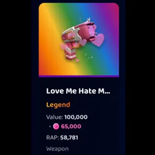 Love me Hate me Taser