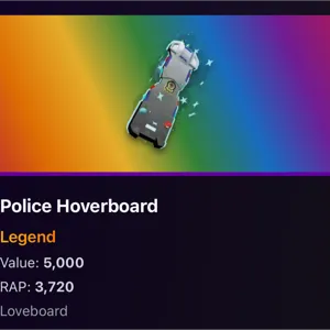 Police hoverboard