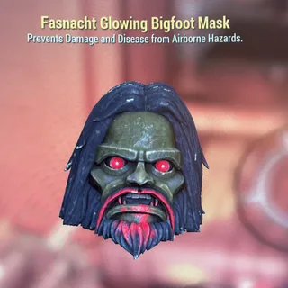 Glowing Bigfoot Mask