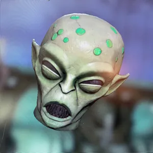 Fasnacht Glowing Alien