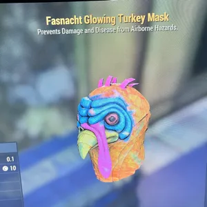 Glowing Turkey Mask