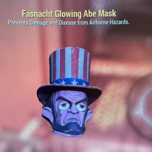 Glowing Abe Mask