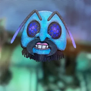 Glowing Honey Bee Mask