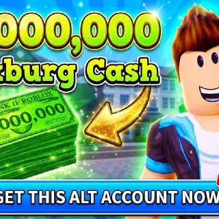 1M Bloxburg Cash