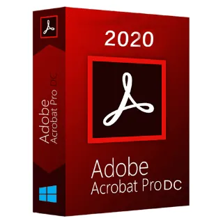 Adobe Acrobat Pro 2020 (PC) (2 Device, Lifetime) - Adobe Key - GLOBAL