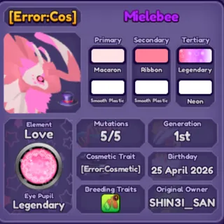 ERROR COSMETIC MIELEBEE - DRAGON ADV