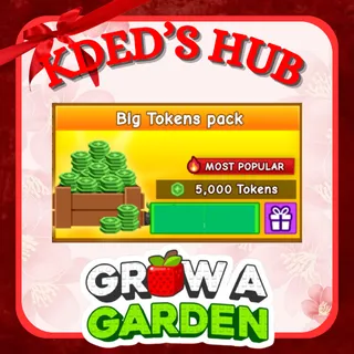 5K TOKENS - GROW A GARDEN