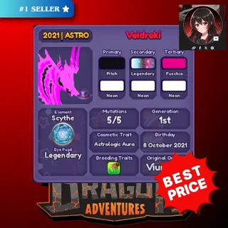 2021 ASTROLOGIC VEIDREKI - DRAGON ADVENTURES