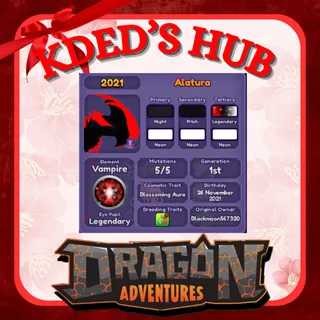 ALATURA FM DBL - DRAGON ADVENTURES