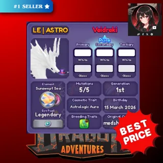 ASTRO VEIDREKI - DRAGON ADVENTURES 