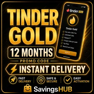 Tinder Gold 12 Months Promo Code