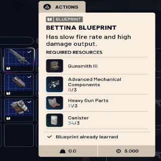 Bettina Blueprint