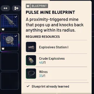 Pulse Mine Blueprint