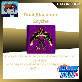 Dual Blackhole Scythe