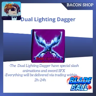 Dual Lighting Dagger