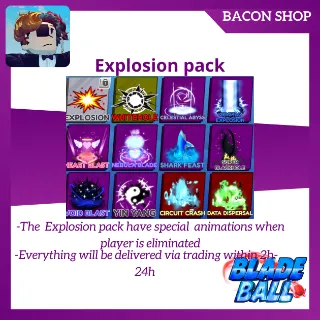 Explosion pack | blade ball