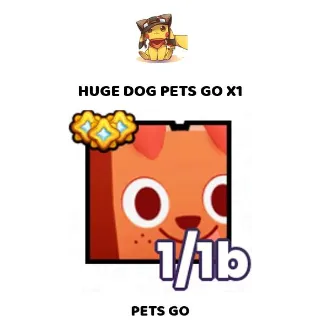 HUGE DOG PETS GO