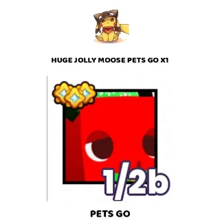 HUGE JOLLY MOOSE PETS GO