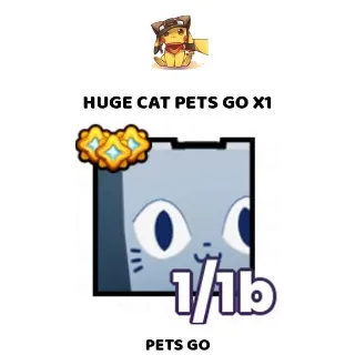 HUGE CAT PETS GO