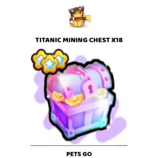 TITANIC MINING CHEST