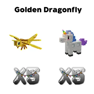 GOLDEN DRAGONAFLY