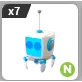 7x N Luminous Robot