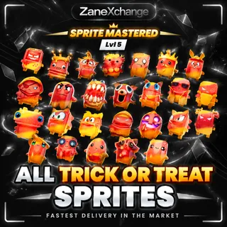 All Trick Or Treat Sprites - Mastered / Level 5