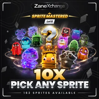 (10x) Pick Any Sprite - Mastered / Level 5