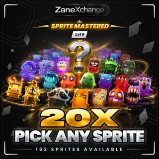 (20x) Pick Any Sprite - Mastered / Level 5