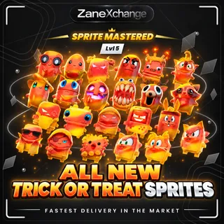 All New Trick or Treat Sprites - Mastered / Level 5