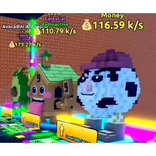 Pack of 6 celestial brainrots