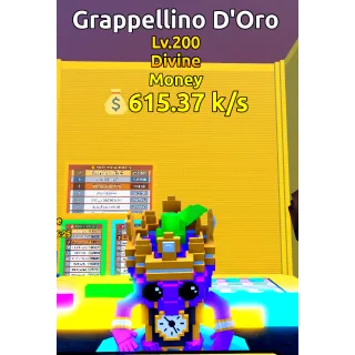 Grappellino doro money mutation