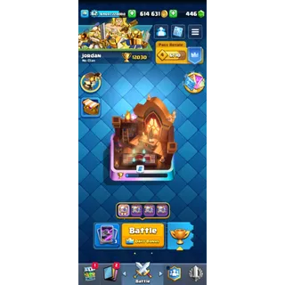 Clash royale : 12000+ Trophies | KT 15 Lvl | Lvl 62 | All Cards Arena 29